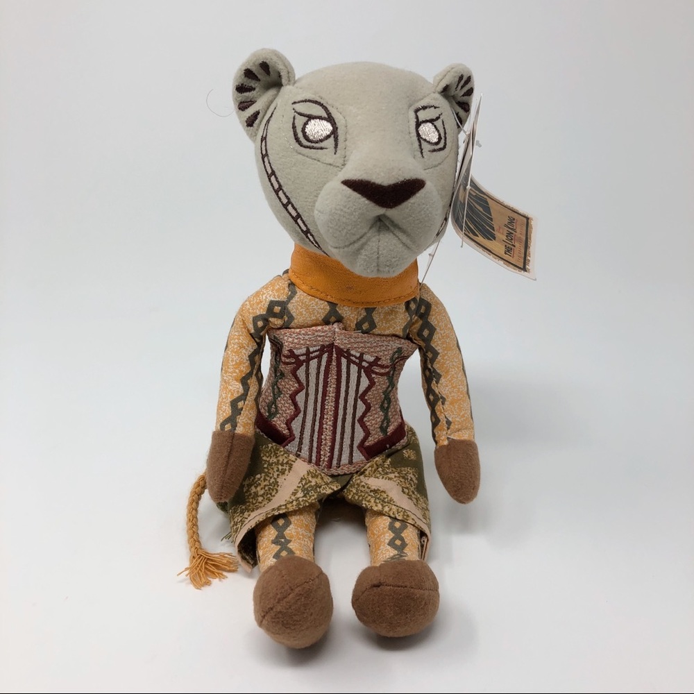 Disney The Lion King Broadway Simba Stuffed Animal NWT